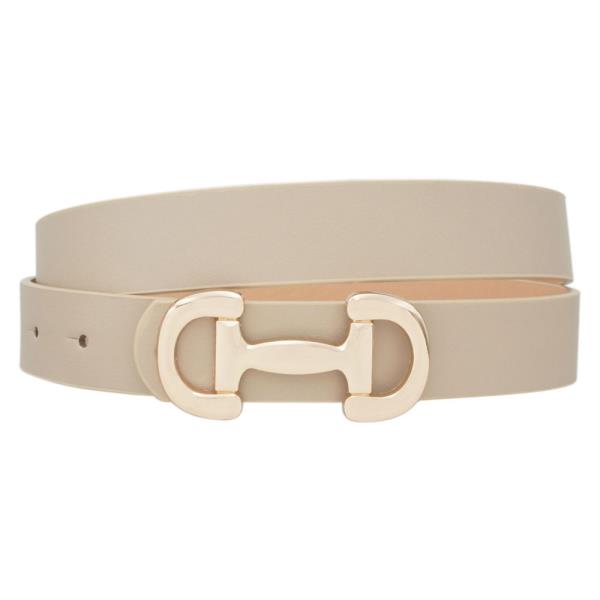 MODERN HORSE BIT BUCKLE BELT
