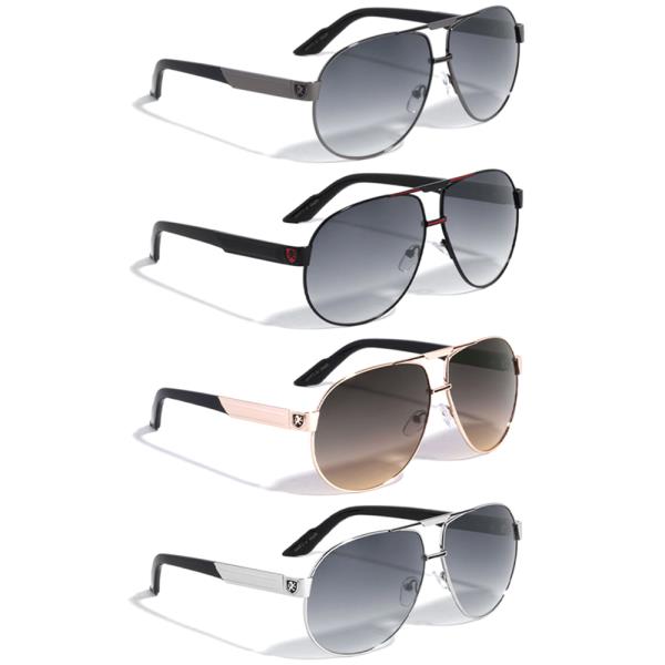 KHAN AVIATORS SUNGLASSES 1DZ