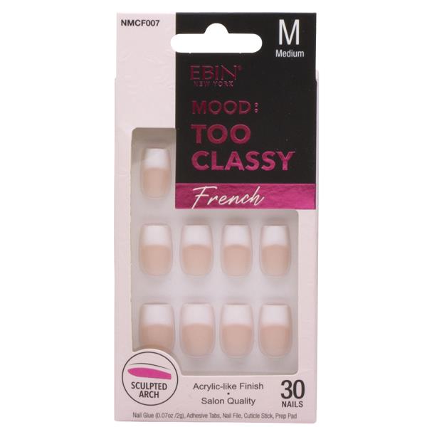 EBIN MOOD TOO CLASSY FRENCH NAIL DECORATION SET