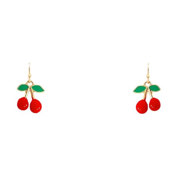 CHERRY DANGLE EARRING