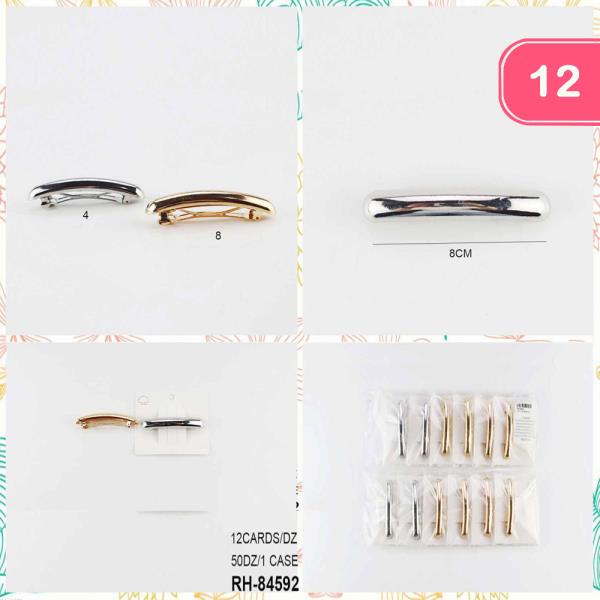 METAL HAIR PIN (12 UNITS)