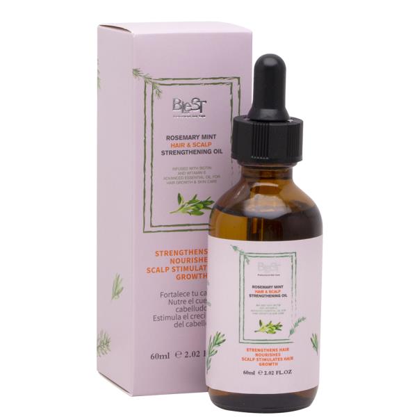 BLEST ROSEMARY MINT HAIR AND SCALP STRENGTHENING OIL