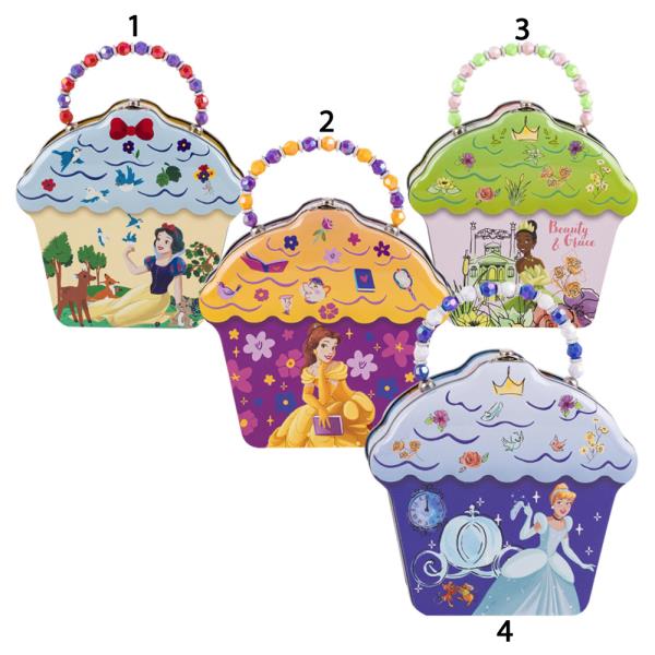 DISNEY PRINCESS TIN CUPCAKE LUNCHBOX