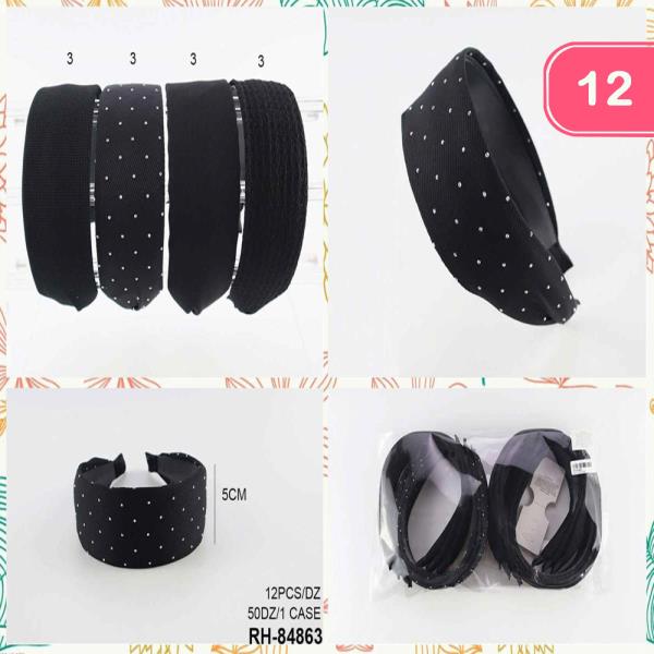 HAIR HEADBAND (12 UNITS)