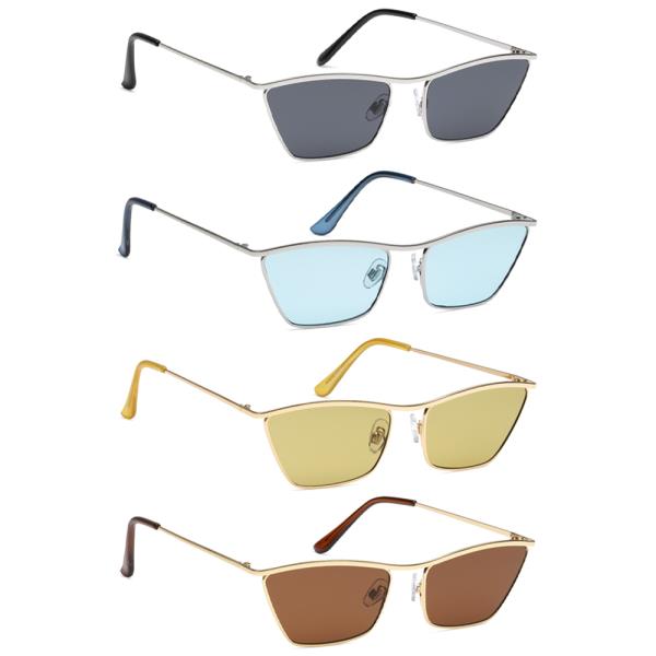 TRENDY SQUARE SUNGLASSES 1DZ