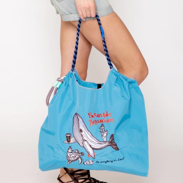 WHALE ROPE BAG