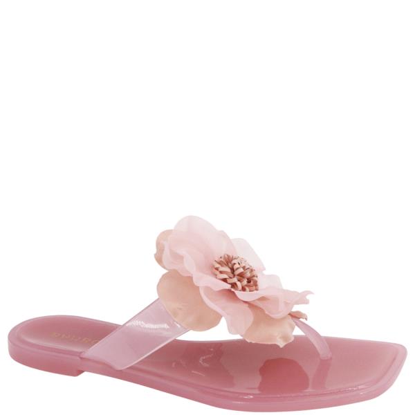 JELLY THONG SLIDE W FLOWER 18 PAIRS