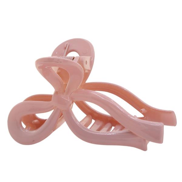 RIBBON BOW CLAW HAIR CLIP