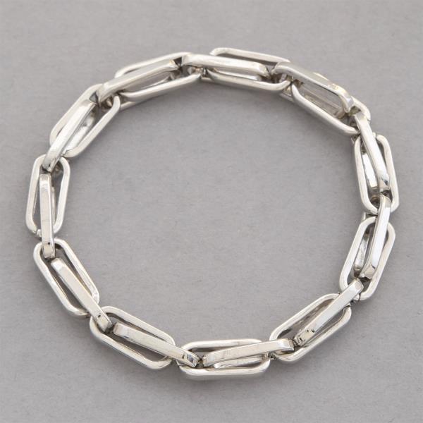 OVAL LINK METAL BRACELET