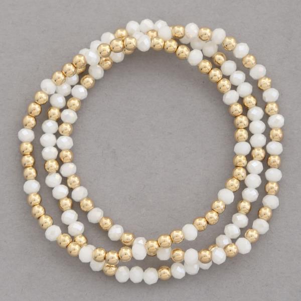 BEADED BRACELET SET