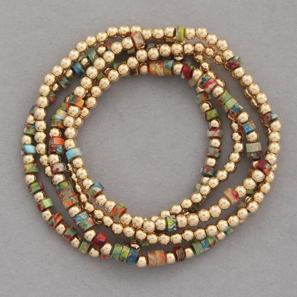 MULTI BEAD BRACELET SET