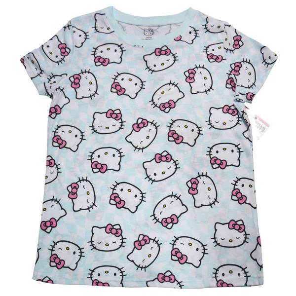 HELLO KITTY BLUE T SHIRT