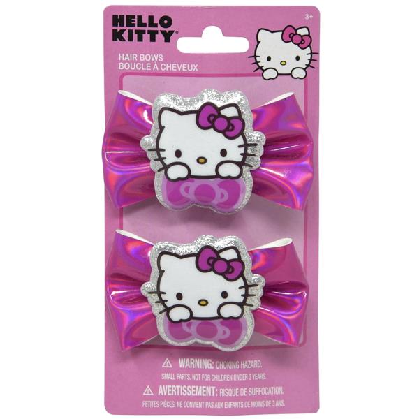 HELLO KITTY 2PC HAIR BOW