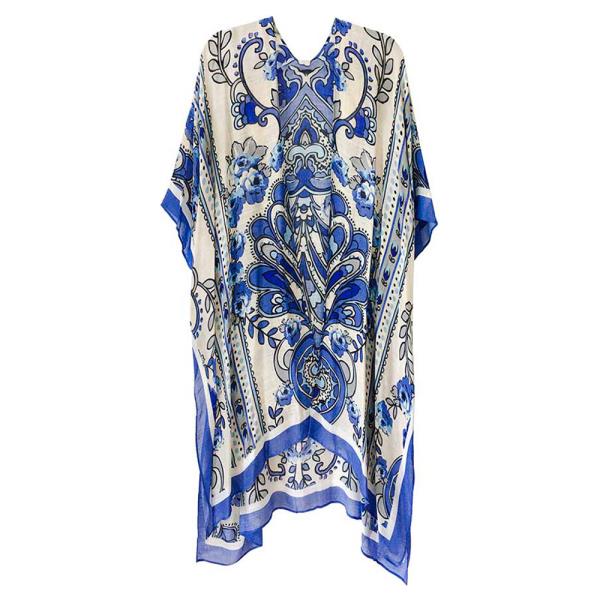 PAISLEY PRINT OPEN FRONT KIMONO