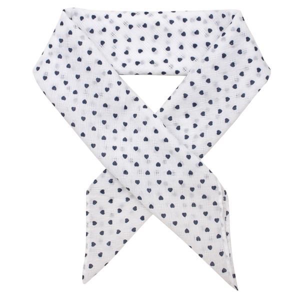 LIGHTWEIGHT PRINTED NECK SCARF – SMALL PATTERN ELEGANCE