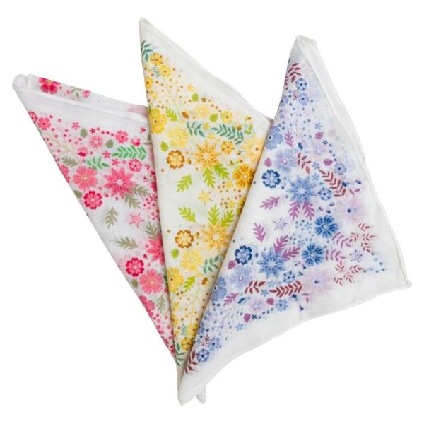 FLORAL COTTON BANDANA – LIGHTWEIGHT AND CLASSIC LOOK