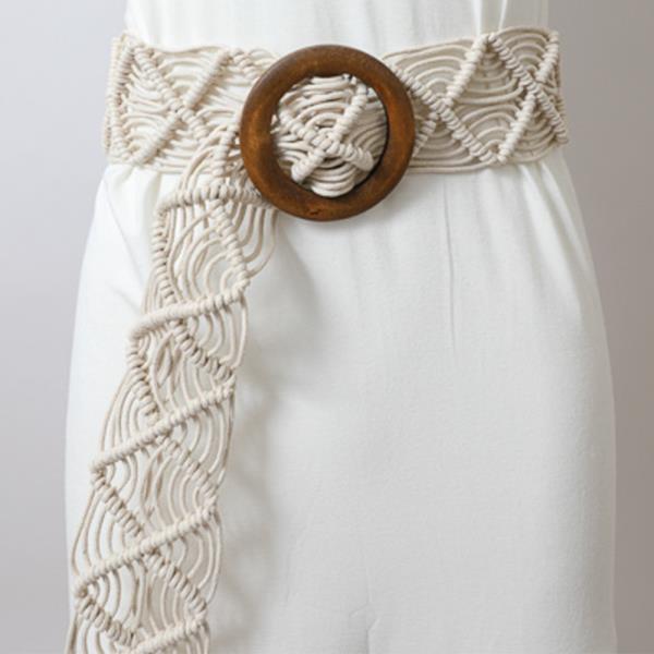 STYLISH WOVEN BEACH BELT – PERFECT FOR CASUAL OUTFITS