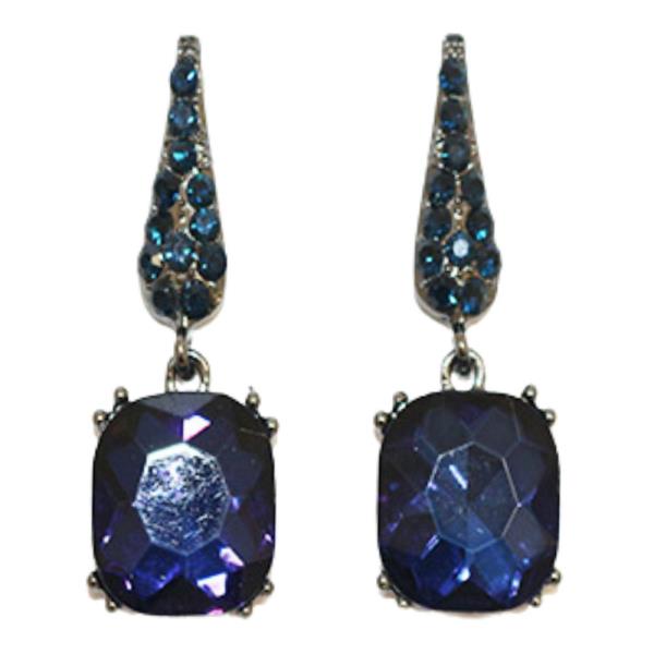 RHINESTONE DANGLE EARRING