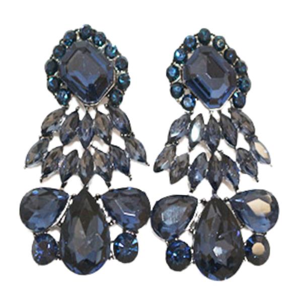 TEARDROP RHINESTONE EARRING