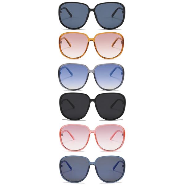 CHIC ROUNDED SUNGLASSES 1DZ