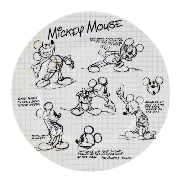 DISNEY MICKEY SKETCH DINNER PLATE