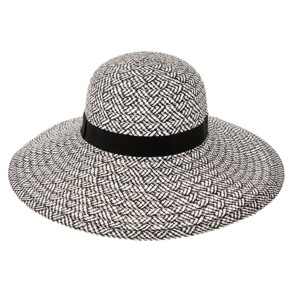 MIXED COLOR SUN HAT W/ BAND