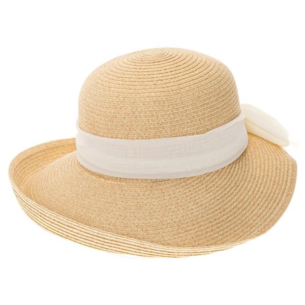 FRONT FLIP SUN HAT WITH SASH