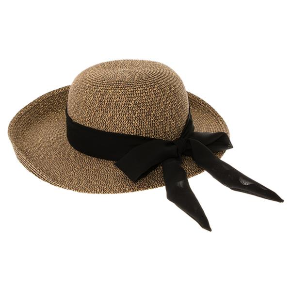 FRONT FLIP SUN HAT WITH SASH