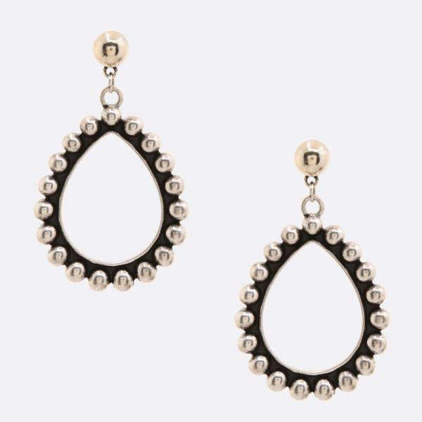 WESTERN STYLE TEARDROP DANGLE EARRING