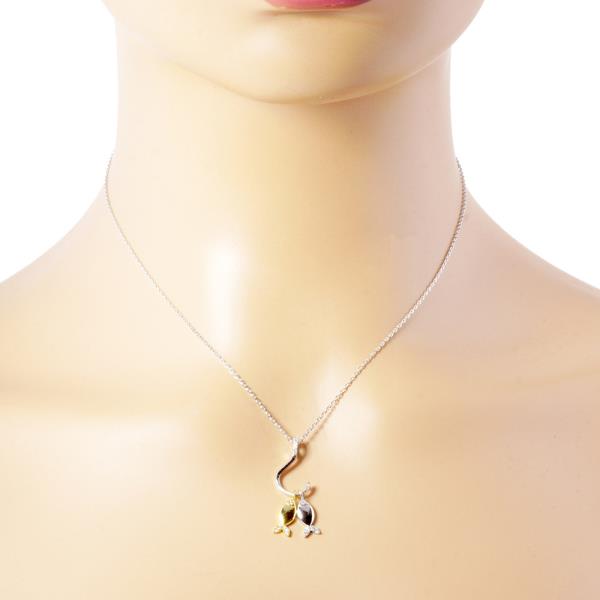 FISH PENDANT NECKLACE