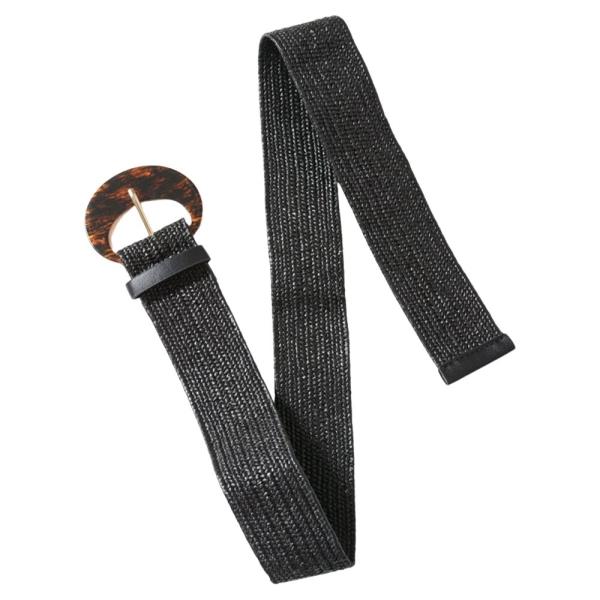 CHIC ELASTIC BASKETWEAVE WAIST BELT – TRENDY & ADJUSTABLE