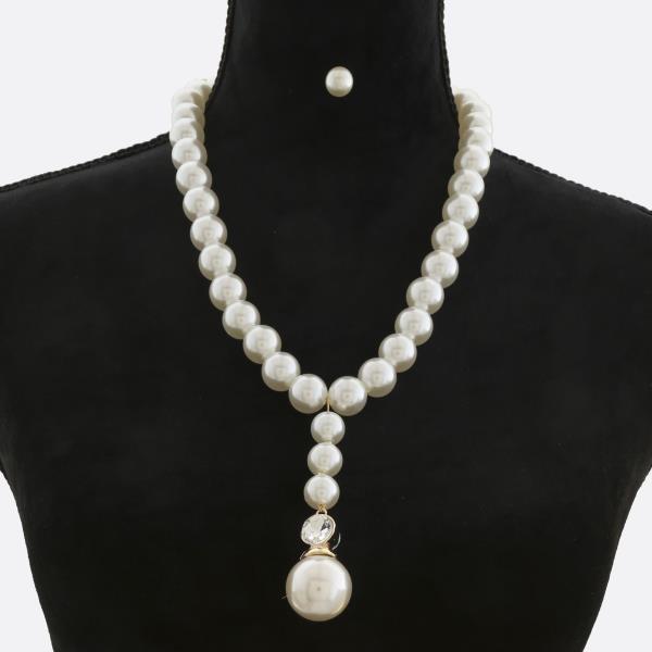 PEARL BEAD NECKLACE