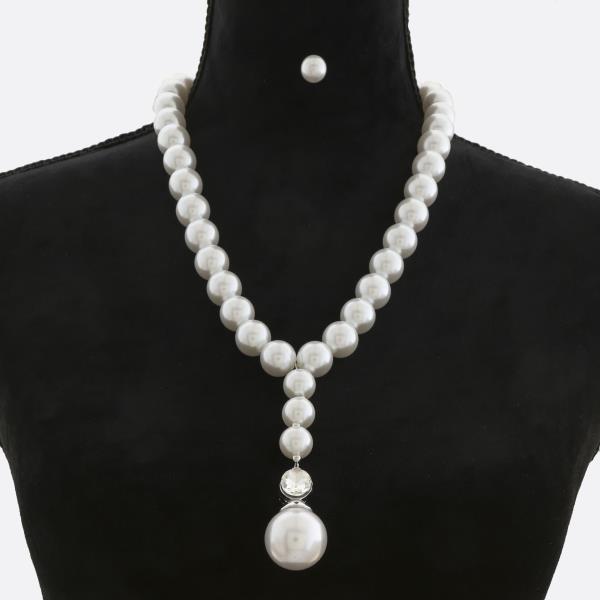 PEARL BEAD NECKLACE