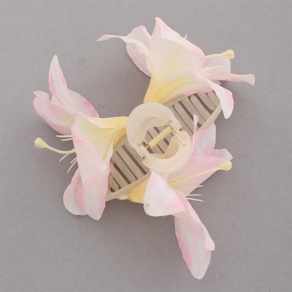 FLORAL CLAW HAIR CLIP