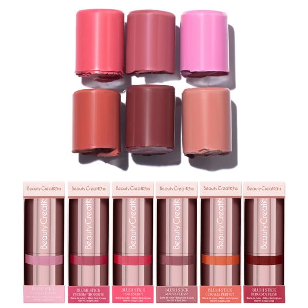 BEAUTY CREATIONS FLAWLESS STAY BLUSH STICKS (6 UNITS)