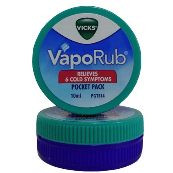 VICKS VAPORUB 10ML POCKET PACK