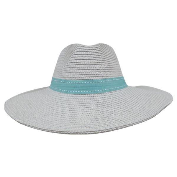 STRAW BAND COWBOY SUN HAT