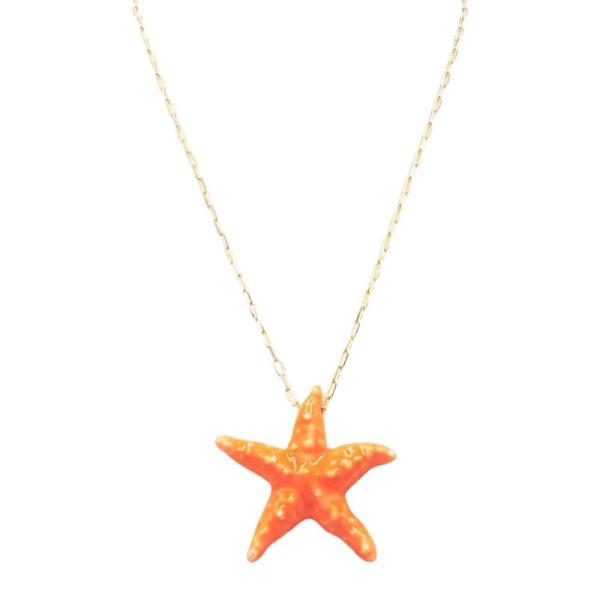 STARFISH PENDANT NECKLACE