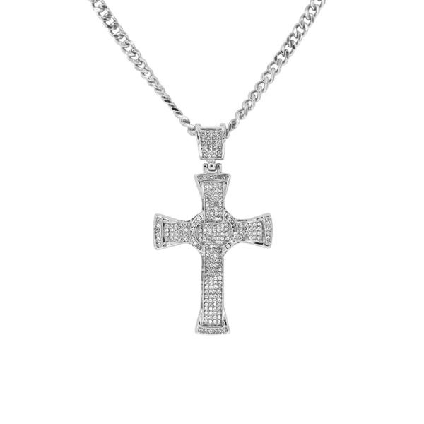 CELTIC BIG CROSS NECKLACE