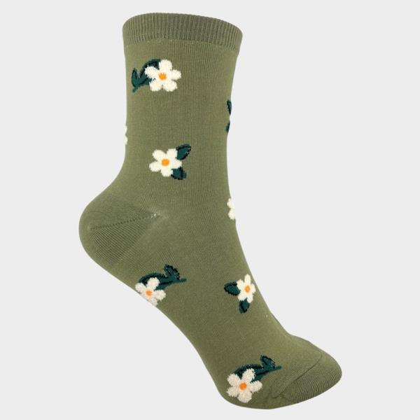 FLOWER ANKLE SOCKS