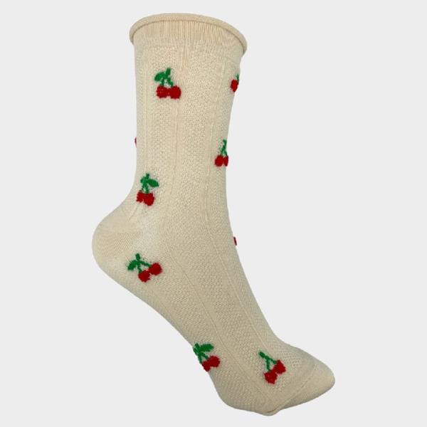 CHERRY ANKLE SOCKS