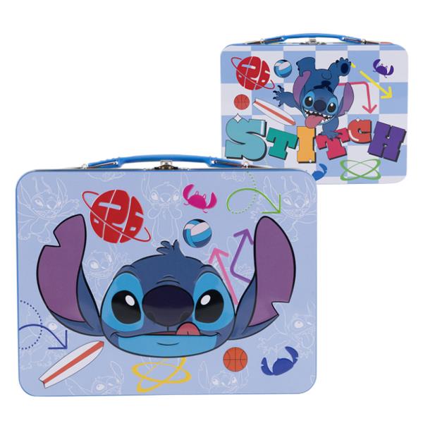 DISNEY STITCH TIN LUNCHBOX