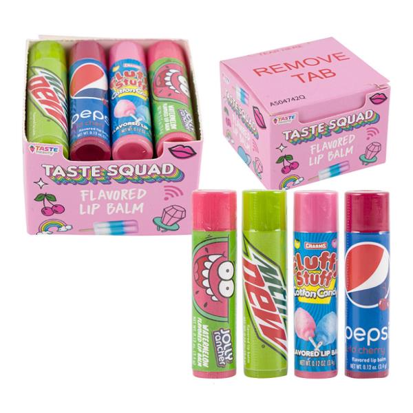 TASTE BEAUTY SQUAD FLAVORED LIP BALM SET