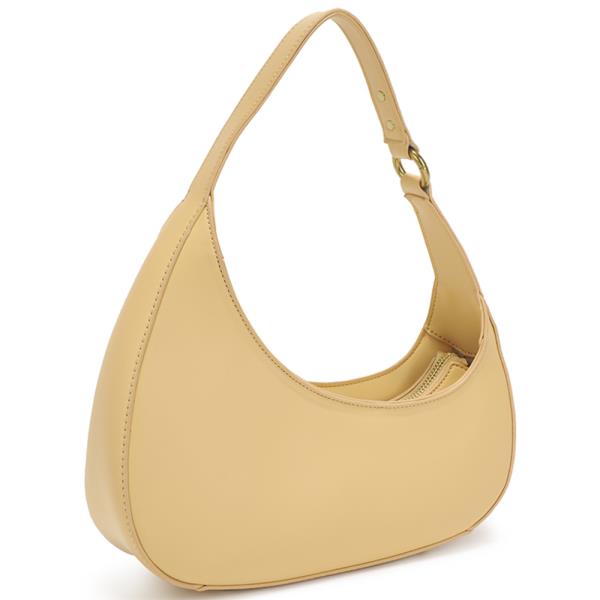 SMOOTH CURVED SHOULDER BAG