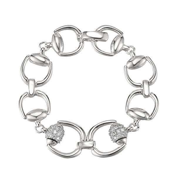 CZ HORSEBIT MEGANTIC BRACELET