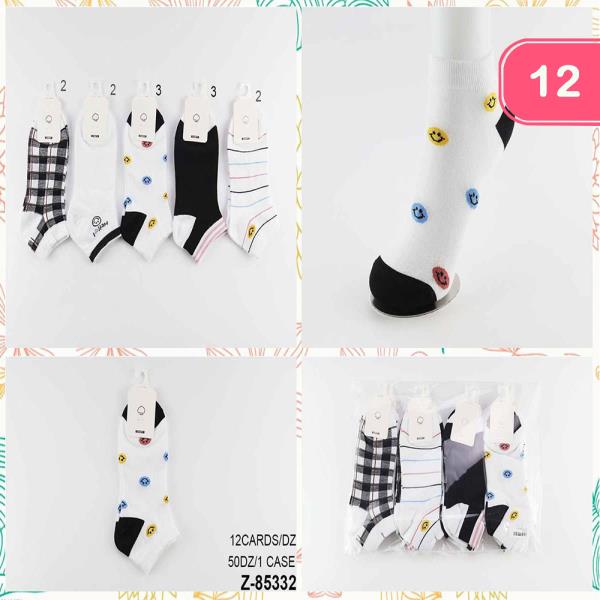 MULTI STYLE SOCKS (12 UNITS)