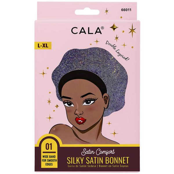 CALA SATIN COMFORT BONNET (SHINY PURPLE)