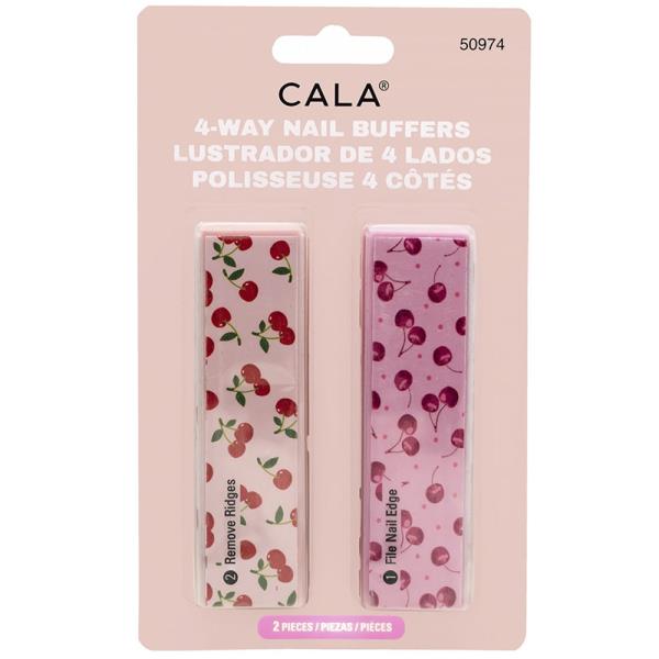 4 WAY 2PC NAIL BUFFER (CHERRY)