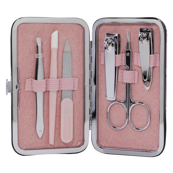 CALA MANICURE SET W TRAVEL CASE (MEOW MEOW)