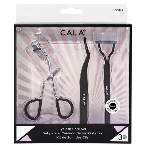 CALA EYELASH CARE SET BLACK 3PCS